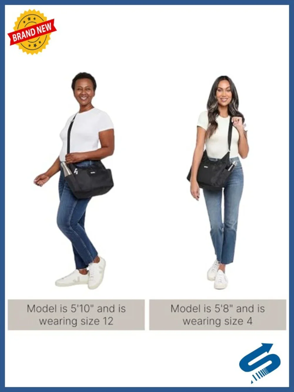 Essential Hobo Crossbody with RFID Protection Machine Washable